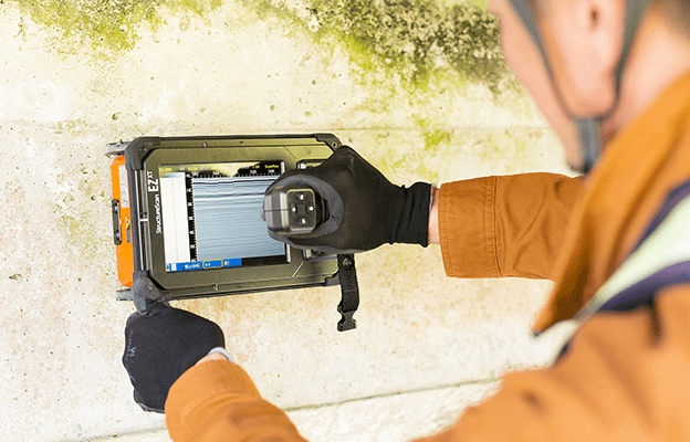 配筋探査 / 電磁波レーダー法