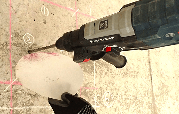 ドリル法 / 舗装厚調査