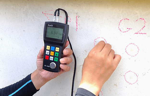 板厚調査 / 超音波厚さ計