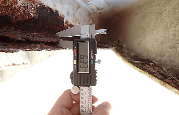 板厚調査 / ノギス